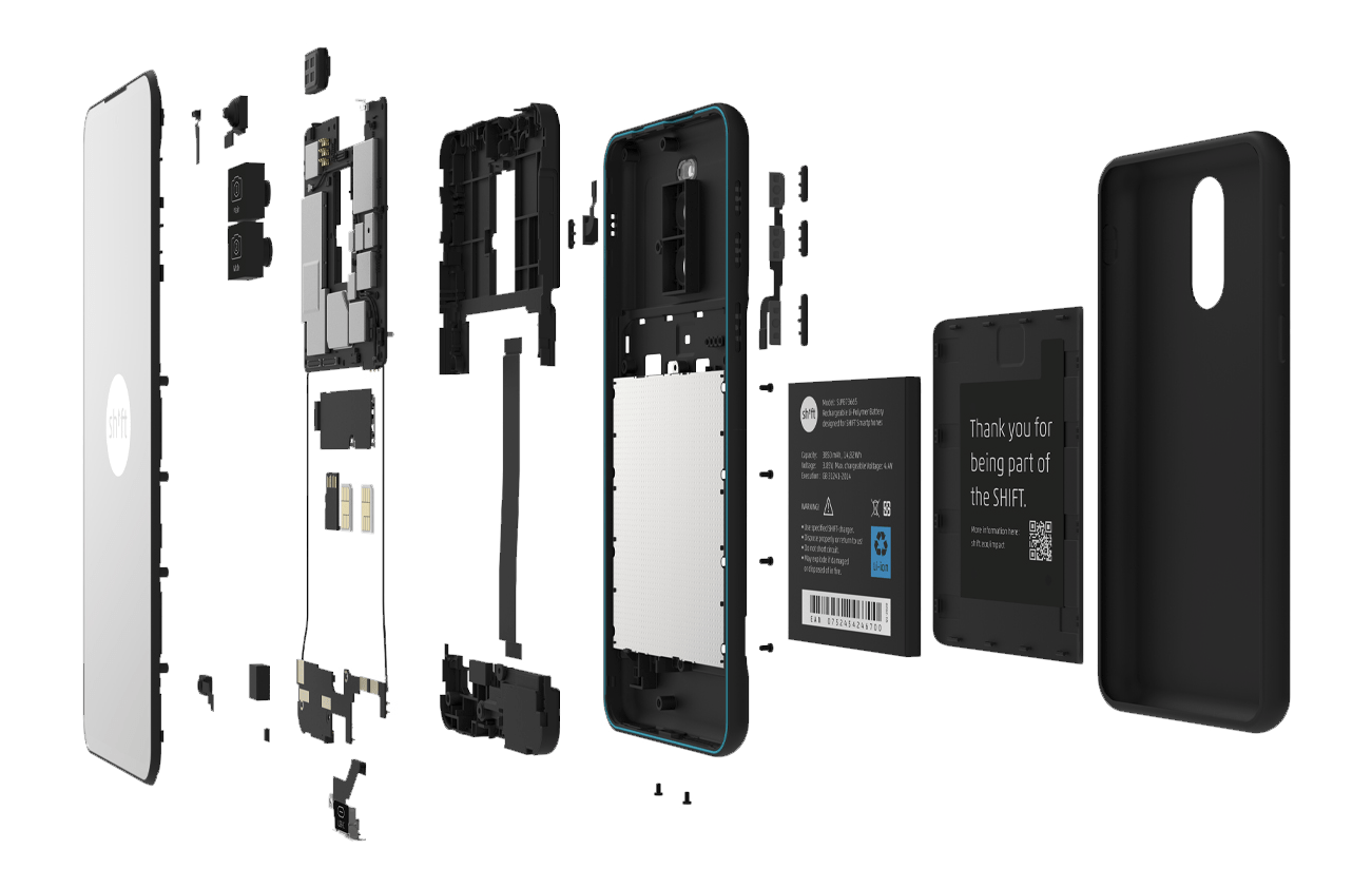 SHIFTphone 8.1 Modular Design